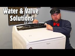 Whirlpool Washer Won't Fill with Water or Leaks Into Washer - How to Test & Fix