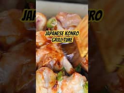 Authentic Japanese Grilling with Konro #kitchentools #konro #yakitori