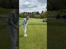 Ridiculous 90yd golf shot with a wood