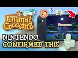 This JUST Confirmed for ACNH on Switch 2! (New Features Too)