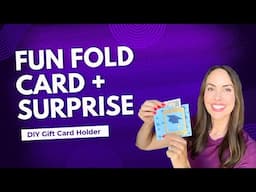 Z Fold Card with Hidden Money Pocket – Easy DIY for Any Occasion