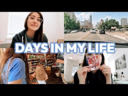 Days In My Life ✨ last week of school, yapping my days away, downtown Austin, + MORE!