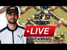 🔴 VATIC Esports prepares for GOLDEN TICKET WEEKEND | Clash of Clans