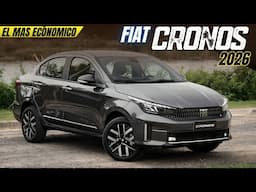 ASÍ CAMBIO el FIAT CRONOS 2026: nuevo diseño, más tecnología 👍