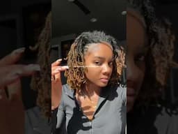 EMBRACE THE JOURNEY 💜🌴 #sisterlocjourney #locs