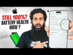This Is How I Kept iPhone Battery at 100% for 1 YEAR | iOS 18 Battery Health Tips