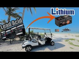 LiTime 48V 100Ah Golf Cart Battery brings me long range to Land-based Fishing Spots!