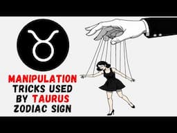 Manipulation Tricks Used by Taurus Zodiac Sign #Taurus
