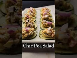 Chic pea Salad #shortsvideo #chickpeasrecipe