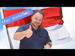Bahasa Indonesia Benny setelah satu bulan 🇮🇩
