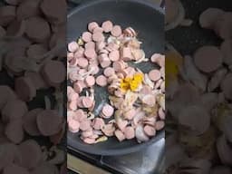 Sausage Fry | Sausage Pepper  Fry #chickenSausage #youtubeshorts  #shorts