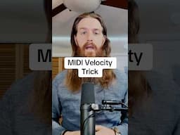 Quickly change MIDI velocity with this Logic Pro shortcut. #musicproducer #logicprox