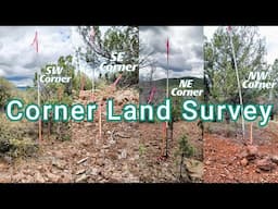 What a Corner Land Survey Looks Like | 41Acres of RAW AZ Land