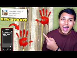 Trying Scariest New Update CHEAT CODE Of Indian GTA 5 ( INDIAN BIKE DRIVING 3D)