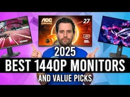 Best 1440p Gaming Monitors of 2025 (So Far)