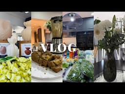 #VLOG: Baking Banana Bread | Homeware Shopping | Homeware Haul | Console Table DIY | Grocery Haul