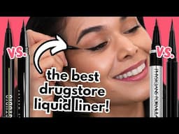 I Tested YOUR Favorite Drugstore Liquid Eyeliners & Found the BEST of 2025