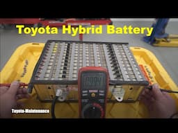How To Test TOYOTA Hybrid Battery