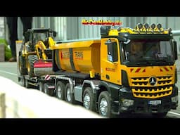 MEGA RC Trucks, Bagger, Radlader & Traktoren, RC Show Mini-Baustelle Modellbau-Messe Erfurt 2025 p2