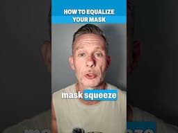 How to equalize your mask for freediving?