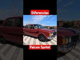 ¿que diferencias estetica tiene un Sprint vs otro Falcon?