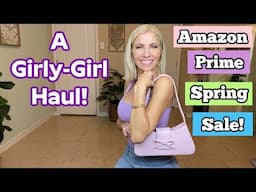 A Girly Girl Haul🌺~ Nipple Covers | Hand Bag | Sandals | Curtains & More! ~ Amazon Spring Sale 2025