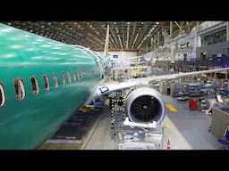 Aircraft Manufacturing✈️2025 Plane Assembly Factory tour Boeing & Airbus plant {Making of}