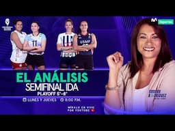 🏐  LAS SEMIFINALES DE IDA DE LA  LIGA PERUANA DE VÓLEY🔥 | ANÁLISIS DE SANDRA RODRÍGUEZ #ENVIVO