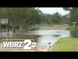 West Feliciana Parish flooding pushes wildlife onto properties, threatens crops