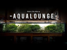 Die AQUALOUNGE - 5000 Liter pure Natur Aquarien Faszination!