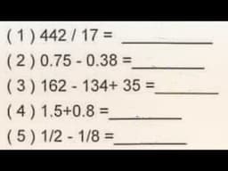 Basic Math | MDAS