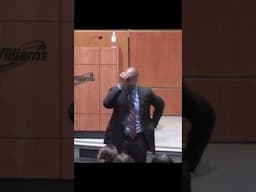 Public speaking tip - When your audience is reflecting, you’re connecting