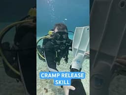 How To Release A Cramp Underwater