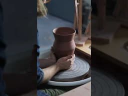 Throwing a Tall, Angular Vase