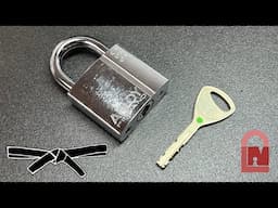 Abloy Sentry Disc Detainer Padlock Picked