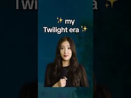 You can’t tell me this isn’t #twilight coded as hell 🩸✨
