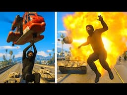 THE WORST TANK HEIST EVER! (this is actually painful to watch...) | GTA 5 THUG LIFE #589