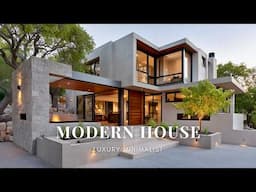 Luxury Minimalism: Modern Houses with Enduring Elegance