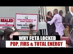 Wike SHUTS PDP HQ, FIRS & Access Bank in Abuja, Over 6 Properties Sealed in Rent Crackdown
