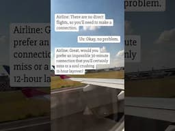Why are these our only options!? 😂😭🤷🏼‍♀️💁🏼‍♀️#relatablememe #funnyreel #travelfun  #travel
