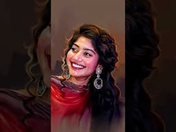Sai Pallavi digital art #digitalart #shortsvideos  #youtubeshorts #digitalpainting