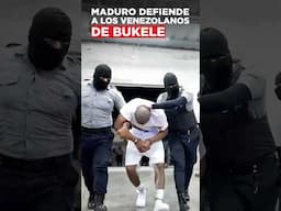Maduro defiende a los Venezolanos de Bukele @KrystianVazquez