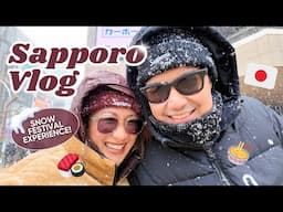 Sapporo Vlog: Food Trip, Shopping, Snow Festival! | Laureen Uy