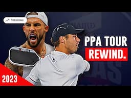 Relive This Epic Rivalry When Ben Johns Faced Tyson McGuffin in This 2023 Pickleball Classic! 📅🏆🔥
