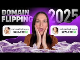 Domain Flipping with AI in 2025 | Full Tutorial