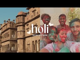 CELEBRATING HOLI IN RAJASTHAN! (vlog)