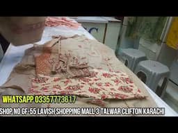 Hussain Rehar Luxury Lawn |Farah Talib Luxury Lawn |Mushq Luxury Lawn Available at Sharif Collection