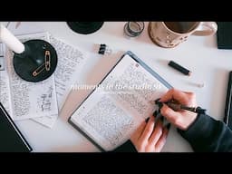 new semester, illustrating sticker sheets, journaling update 🍓 moments in the studio ep. 91