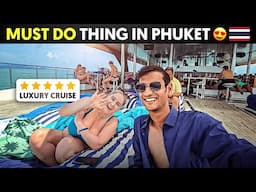 Luxury Cruise in Phuket, Thailand 🇹🇭 || James Bond Island Tour