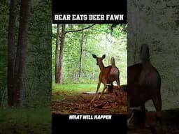 Bear Kills Fawn (Why We Hunt Bears)
